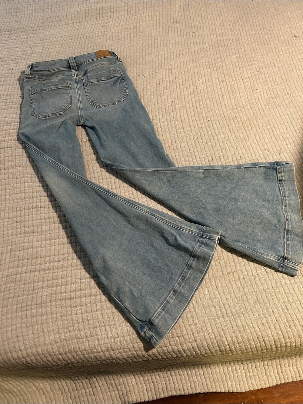 American Eagle Outfitters Light Blue Flare Jeans